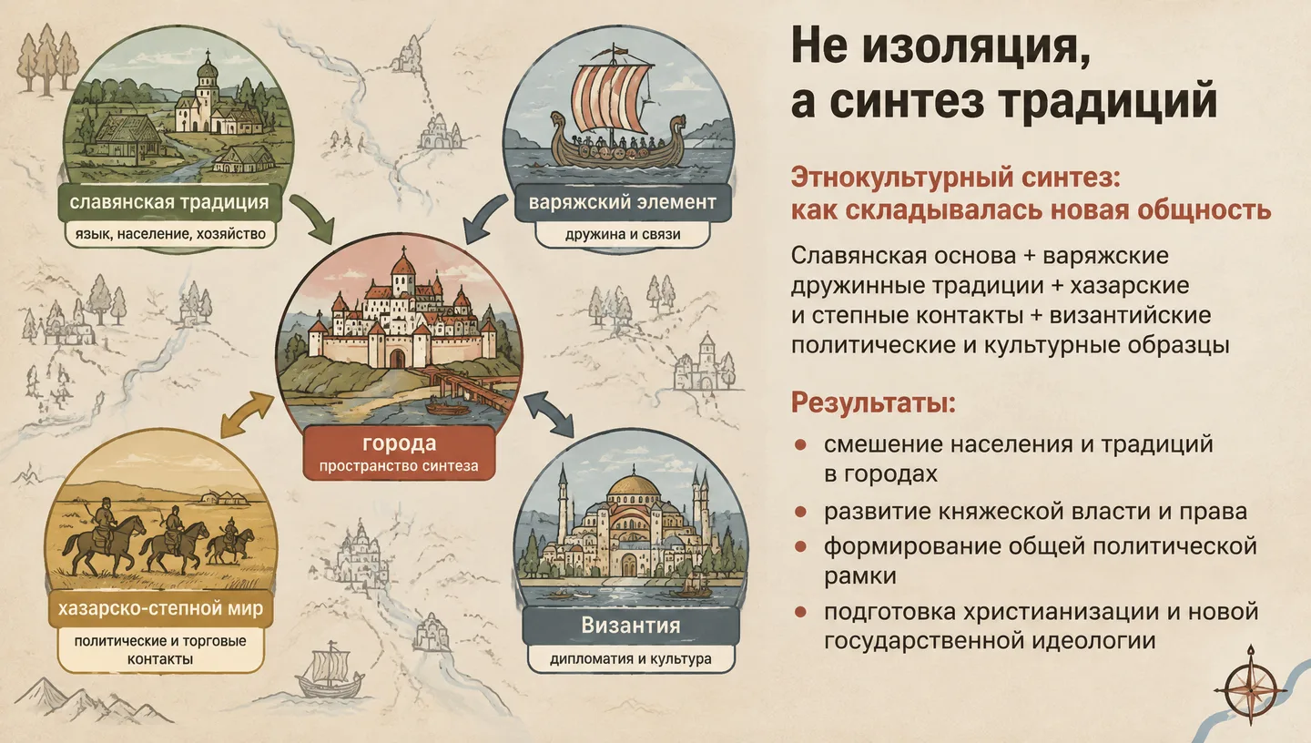 Не изоляция, а синтез традиций