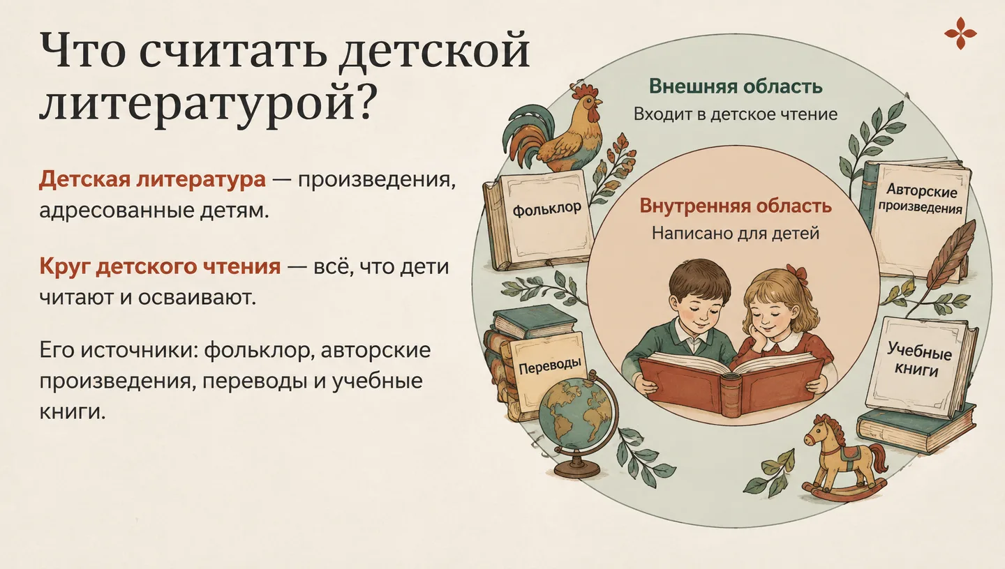 Что считать детской литературой?