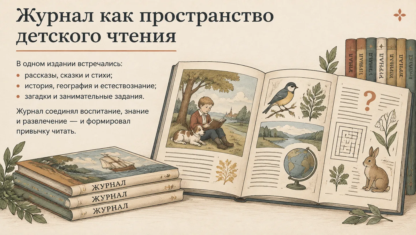 Журнал как пространство детского чтения