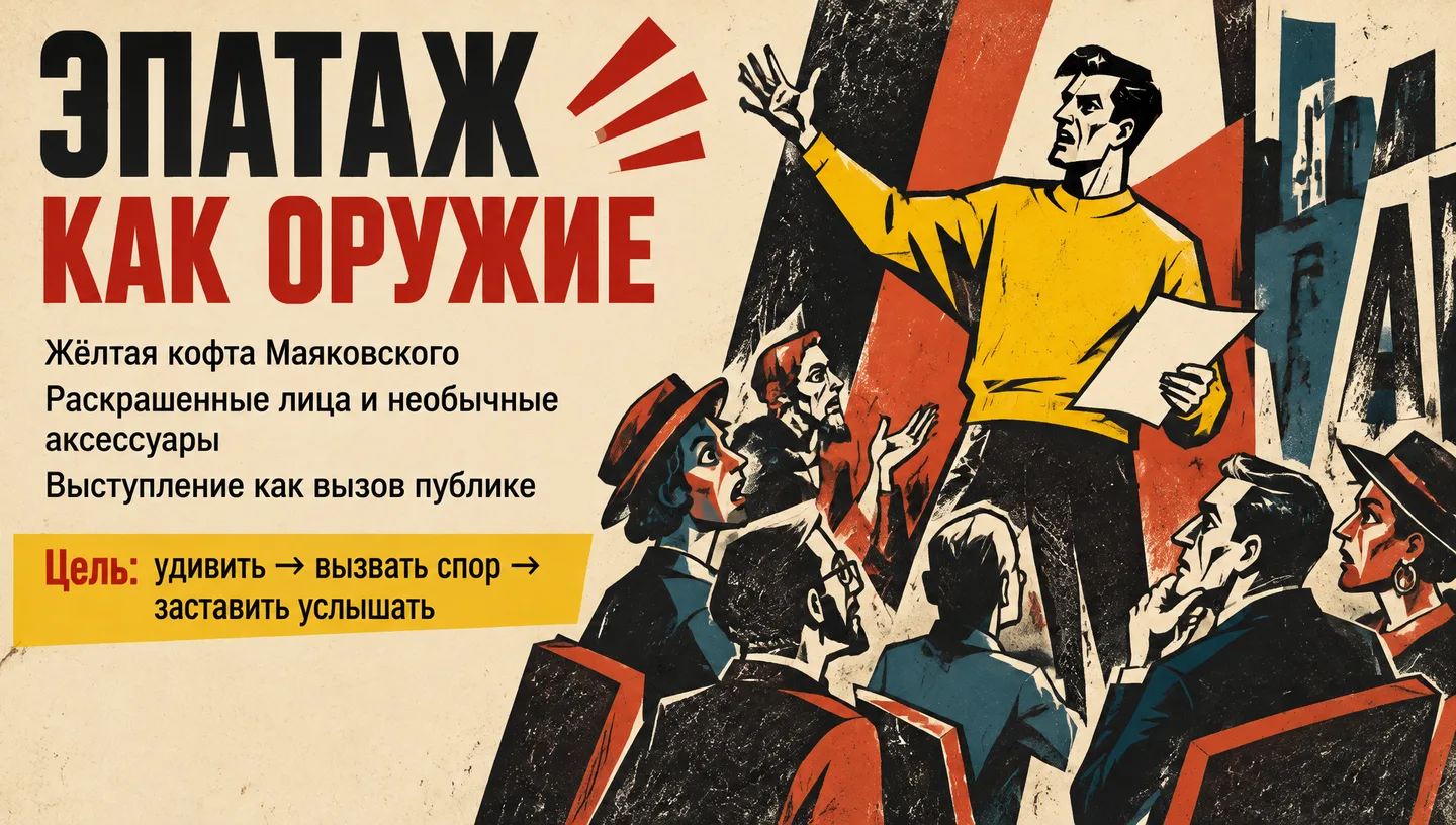 Эпатаж как оружие
