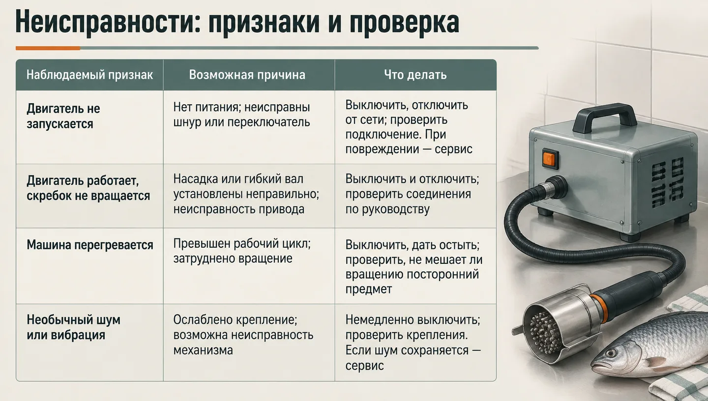 Неисправности: признаки и проверка