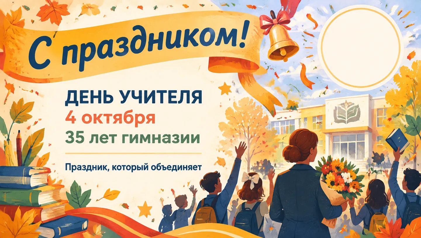 Первый слайд: С праздником!