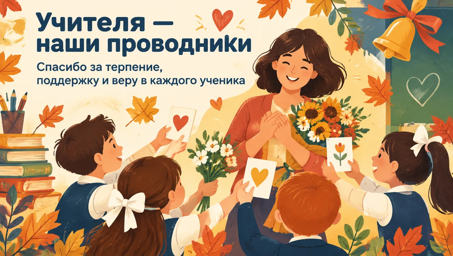 Учителя — наши проводники