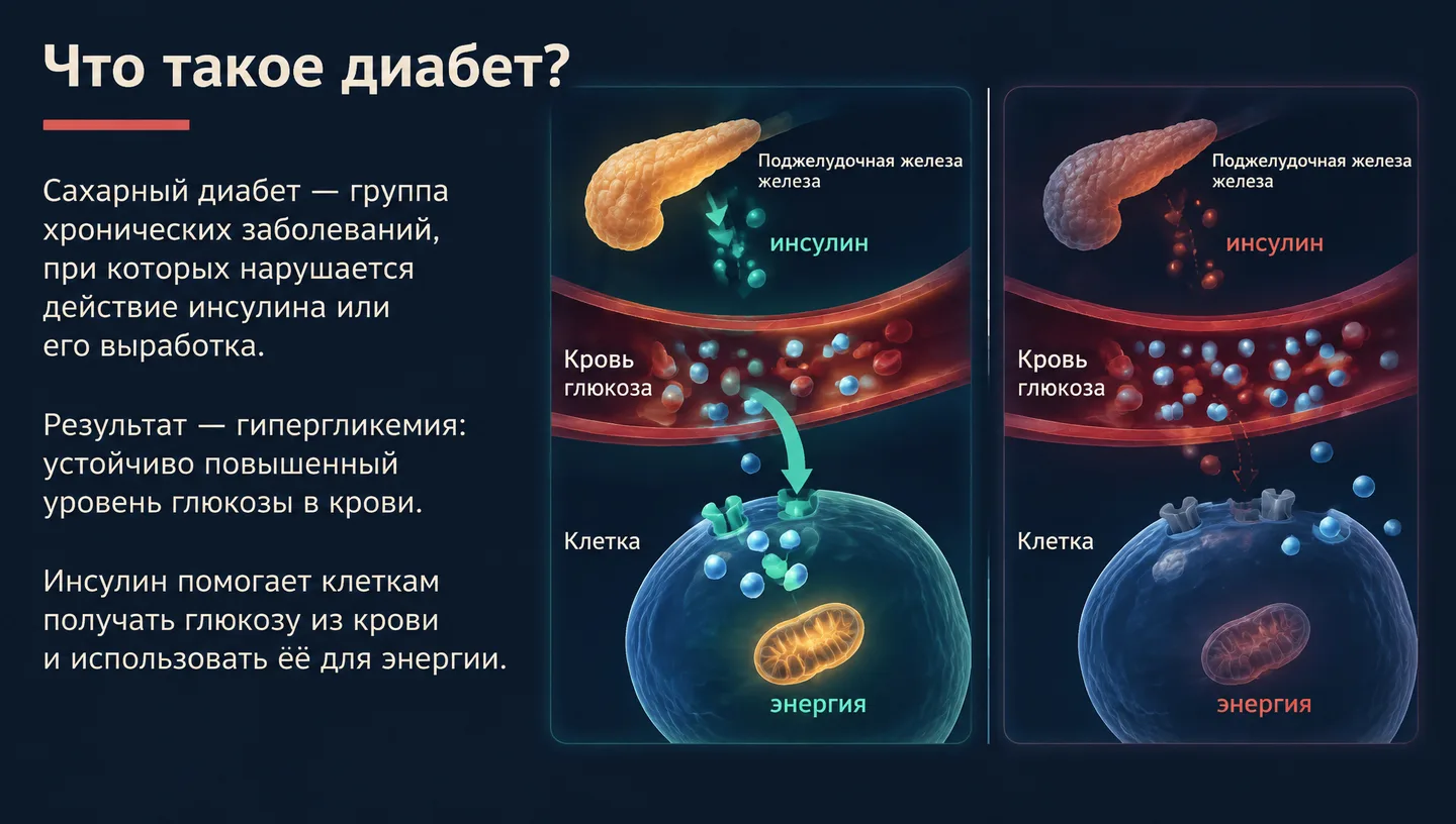 Что такое диабет?