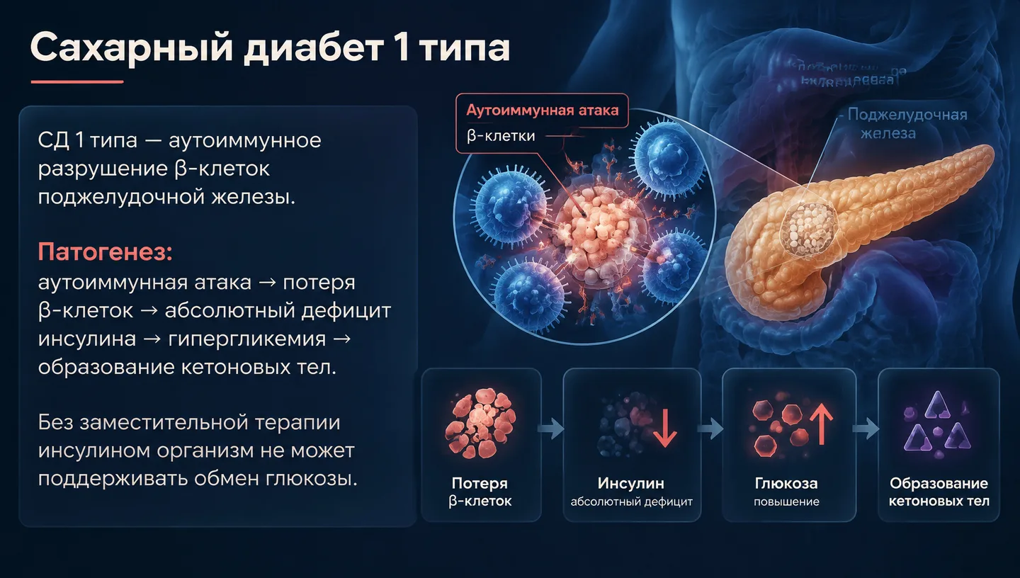 Сахарный диабет 1 типа