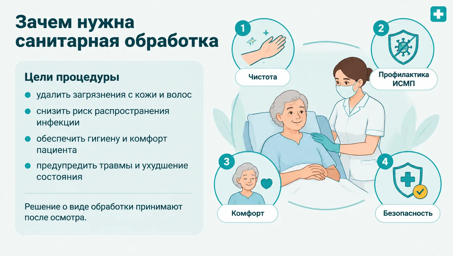 Зачем нужна санитарная обработка