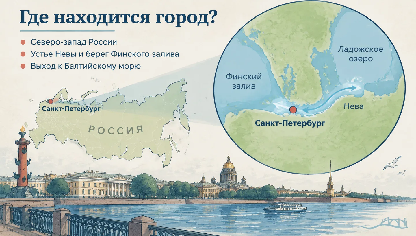 Где находится город?