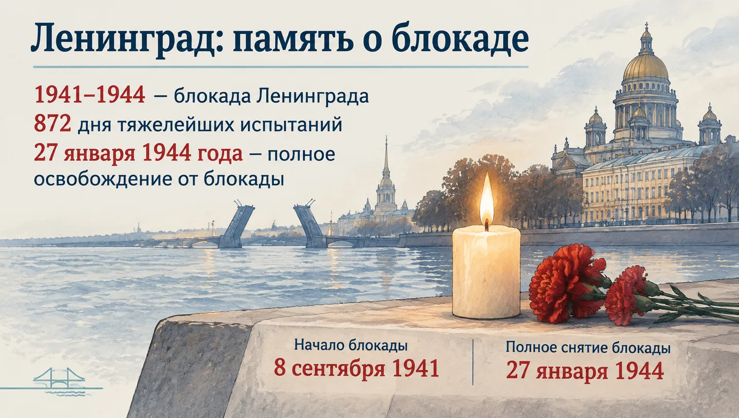 Ленинград: память о блокаде