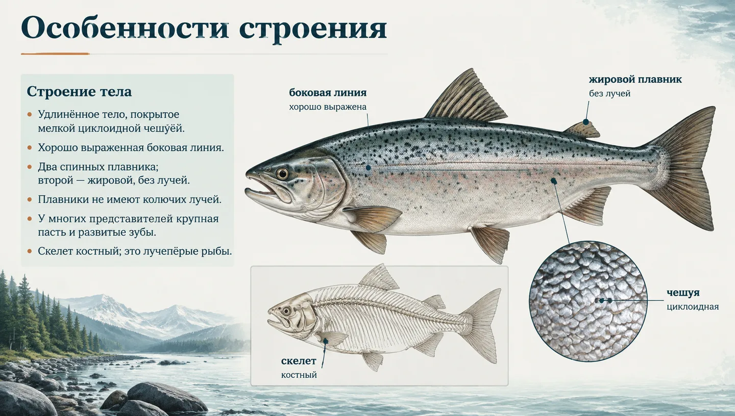 Особенности строения