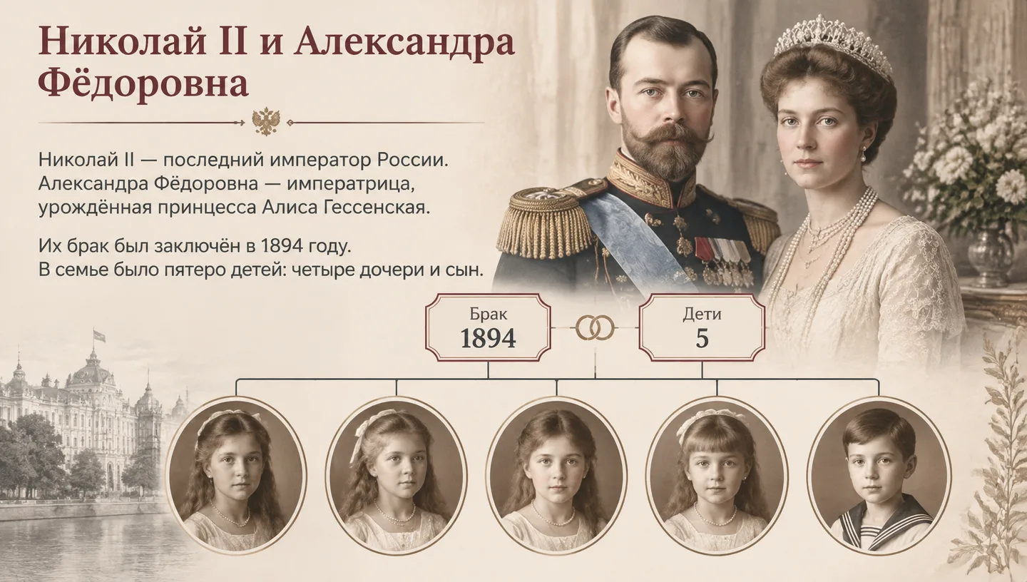 Николай II и Александра Фёдоровна