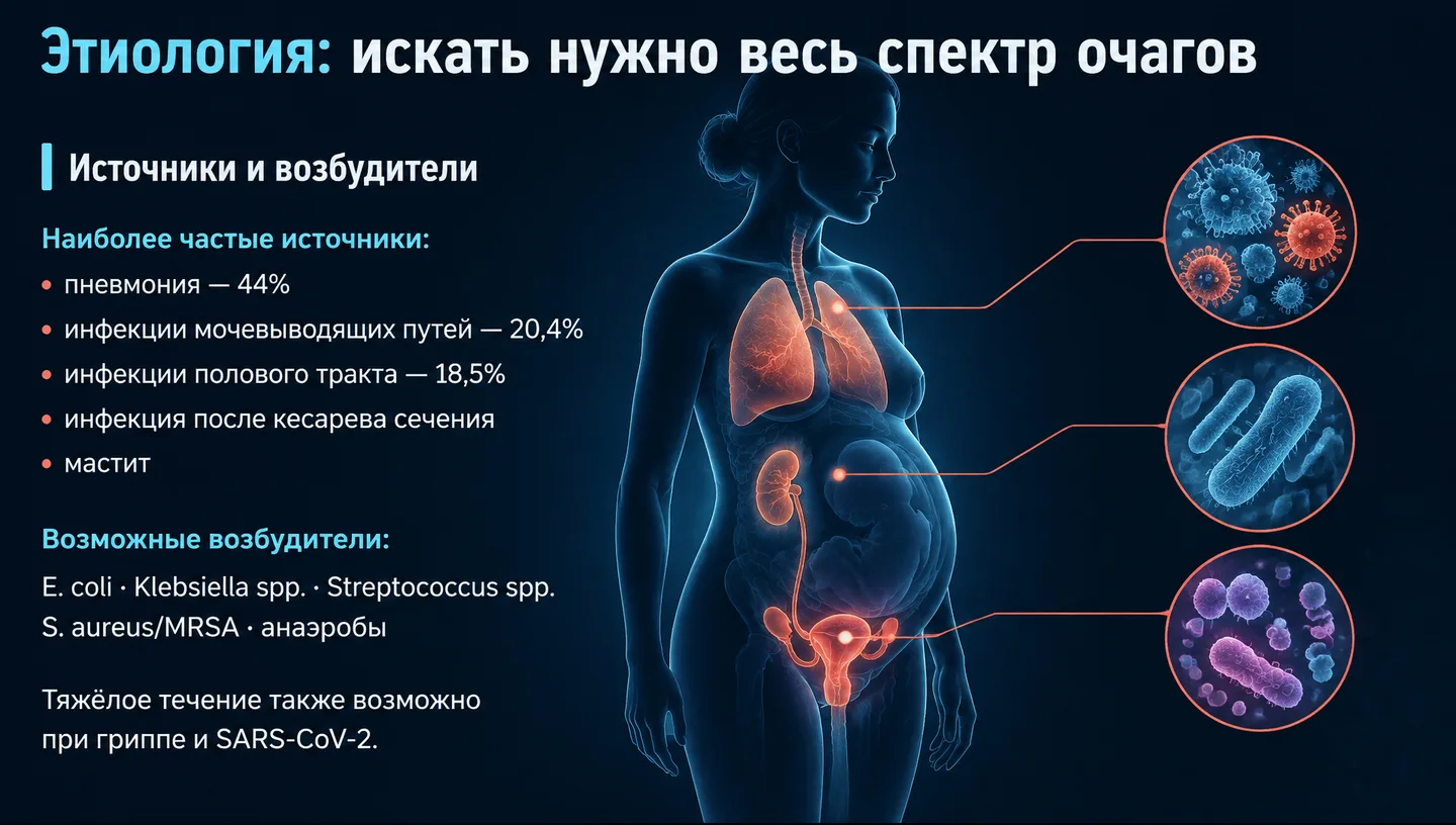 Этиология: искать нужно весь спектр очагов