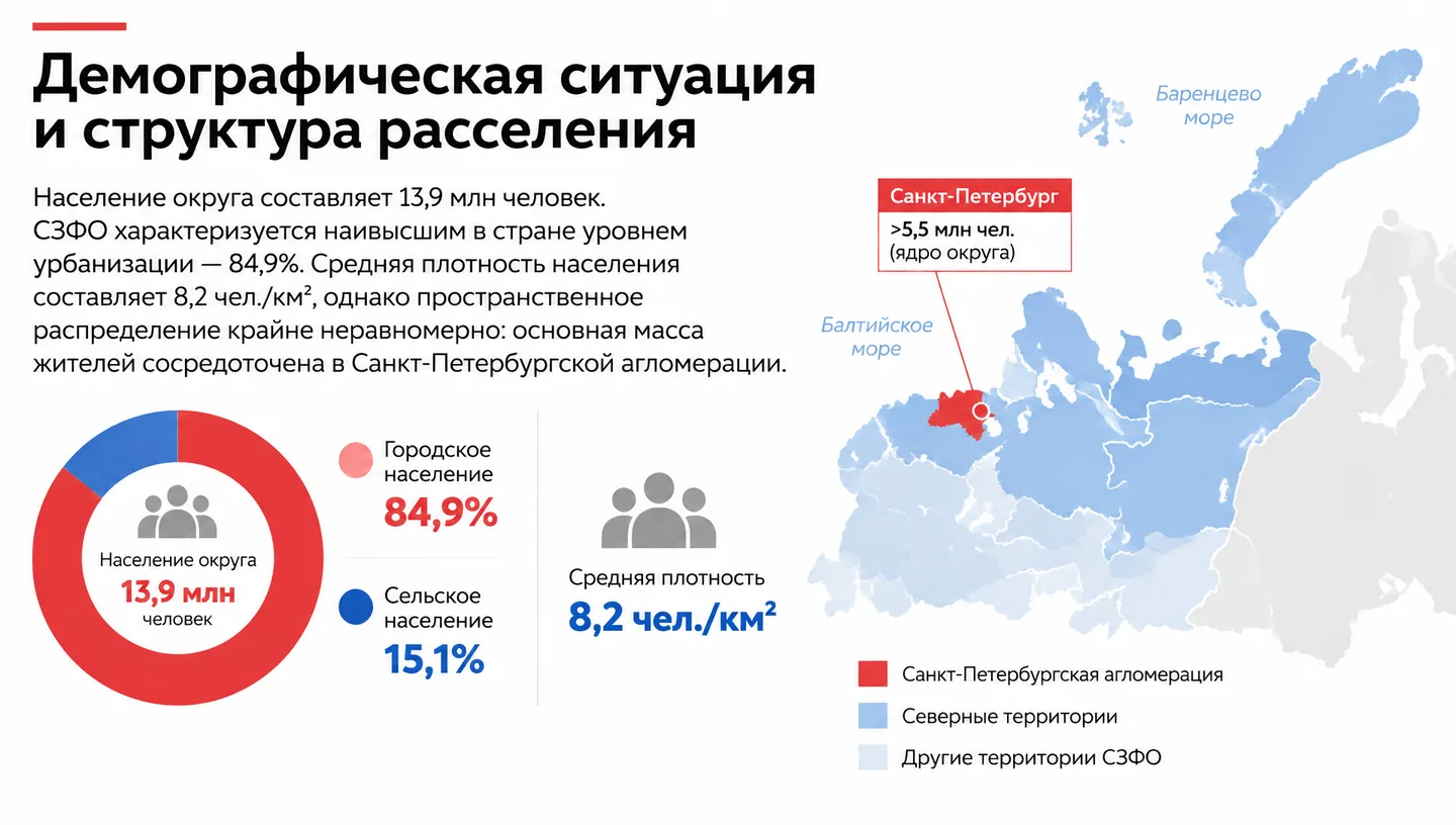 Демографическая ситуация и структура расселения