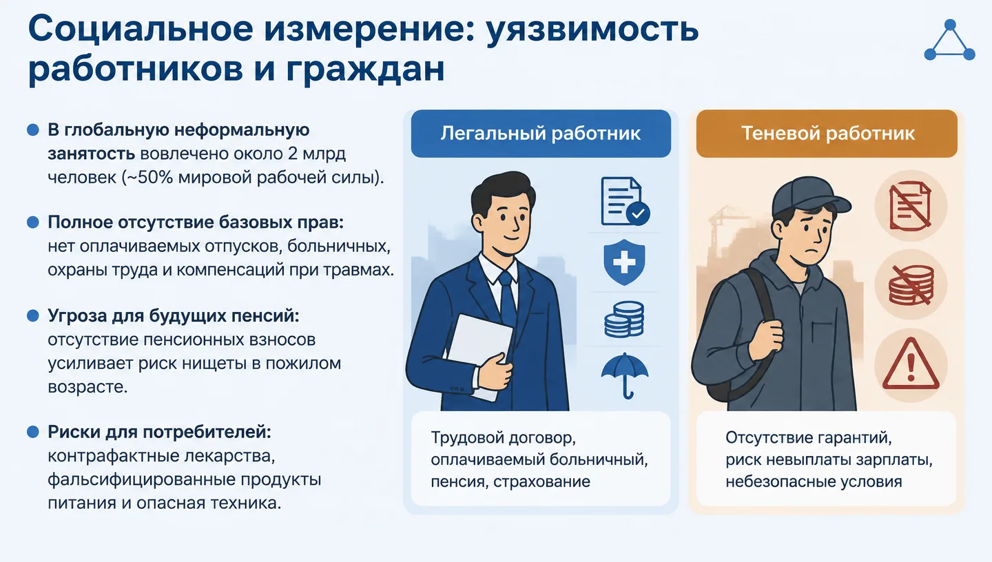 Социальное измерение: уязвимость работников и граждан