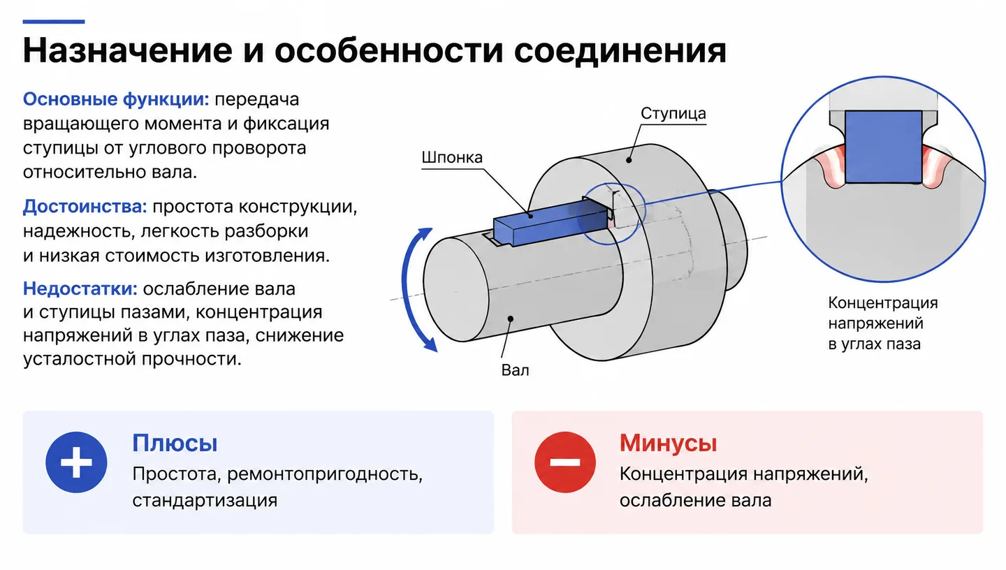 Назначение и особенности соединения
