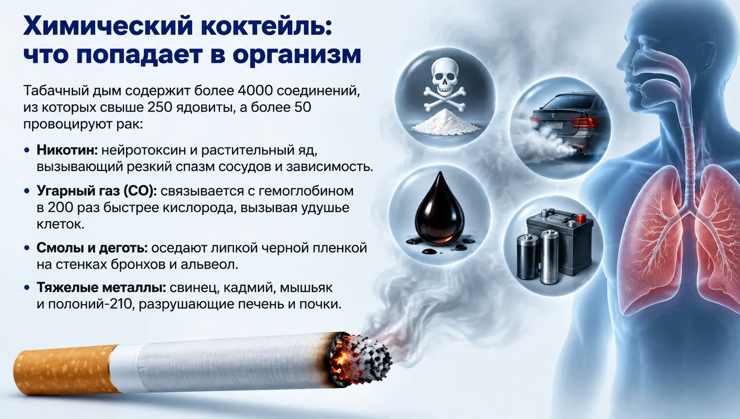 Химический коктейль: что попадает в организм