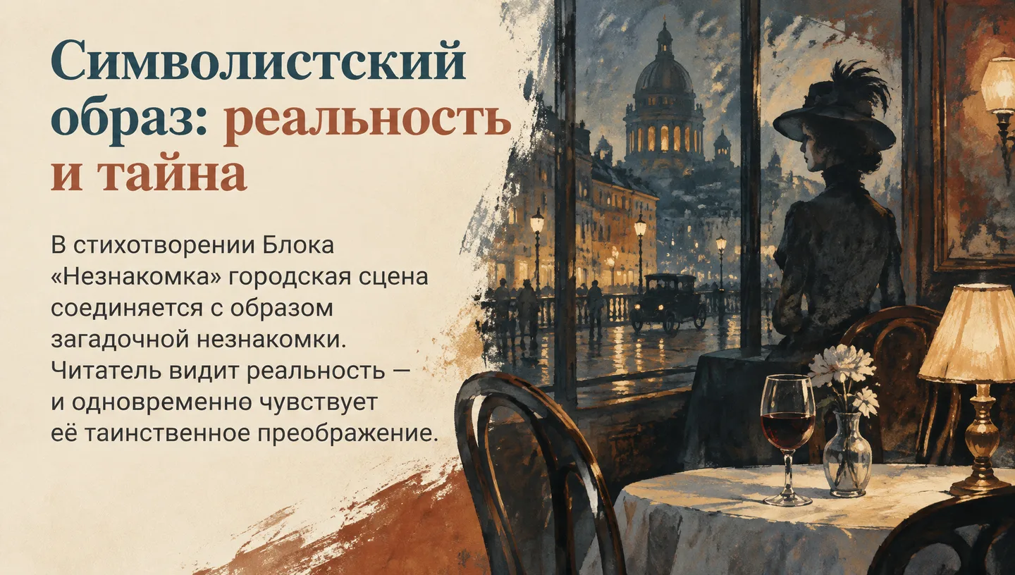 Символистский образ: реальность и тайна