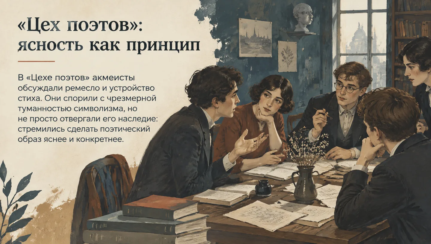 «Цех поэтов»: ясность как принцип