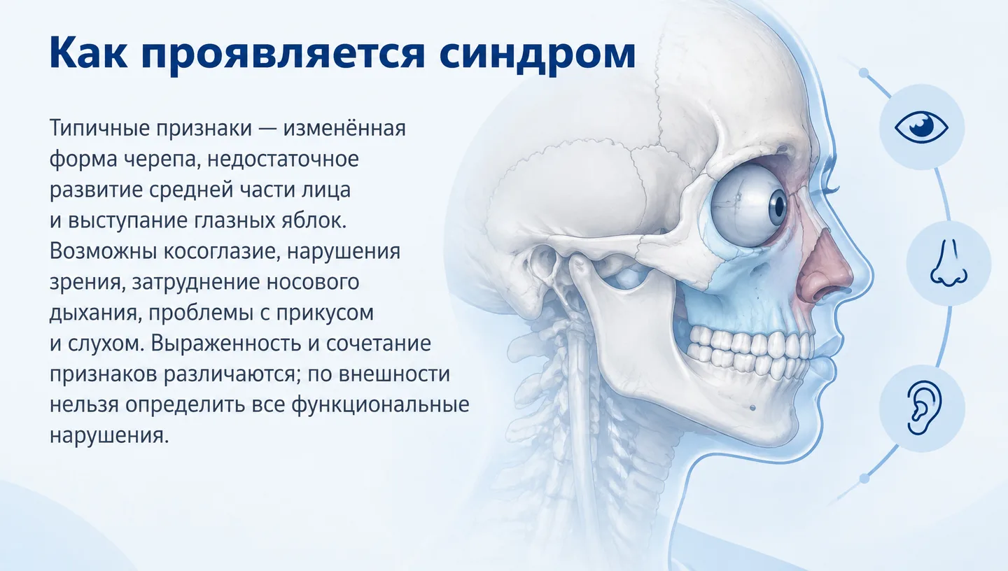 Как проявляется синдром
