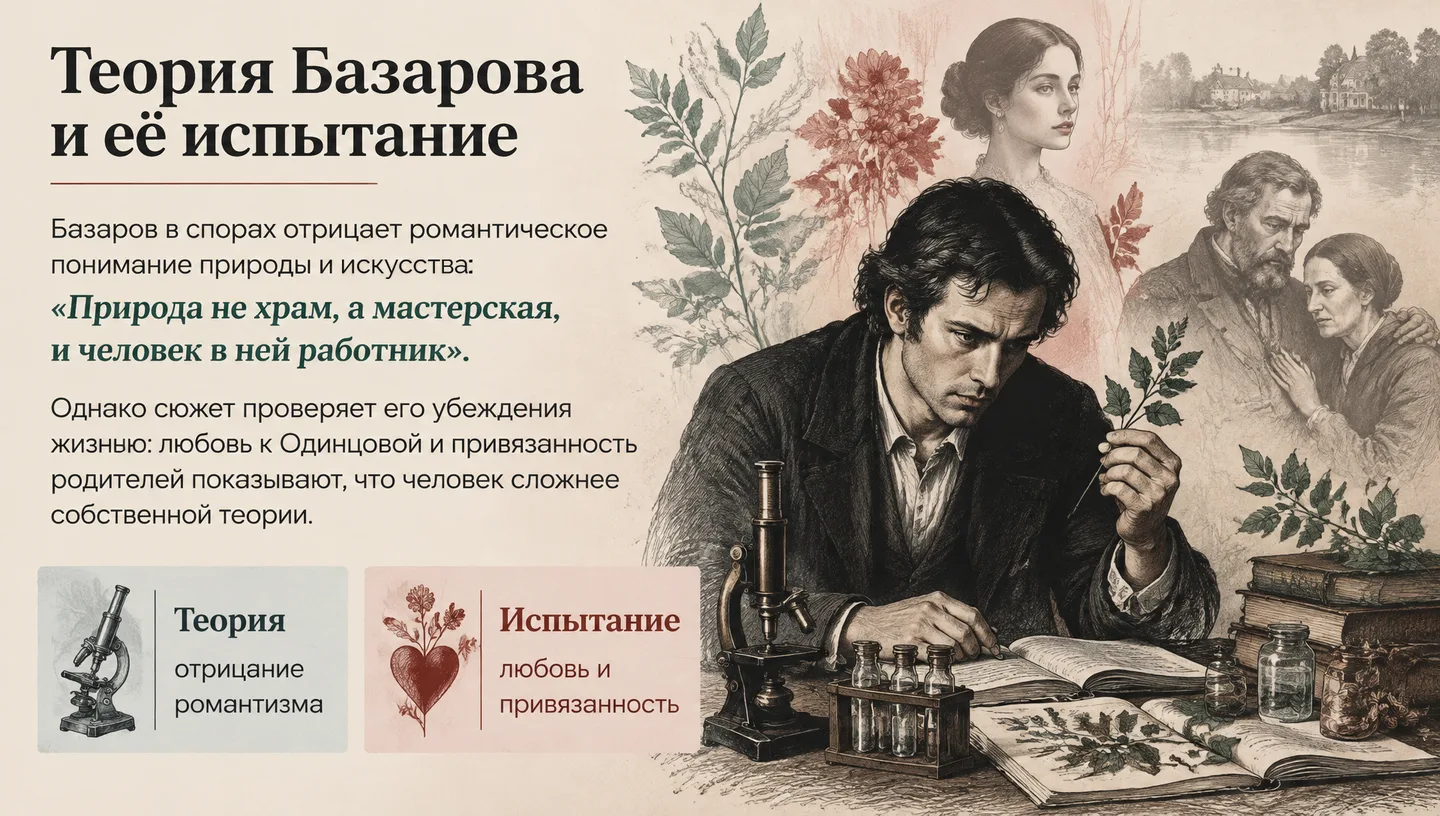 Теория Базарова и её испытание
