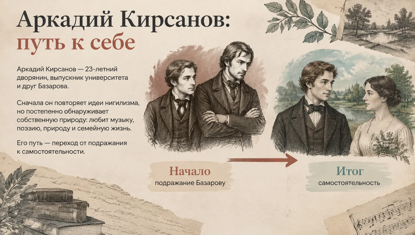 Аркадий Кирсанов: путь к себе