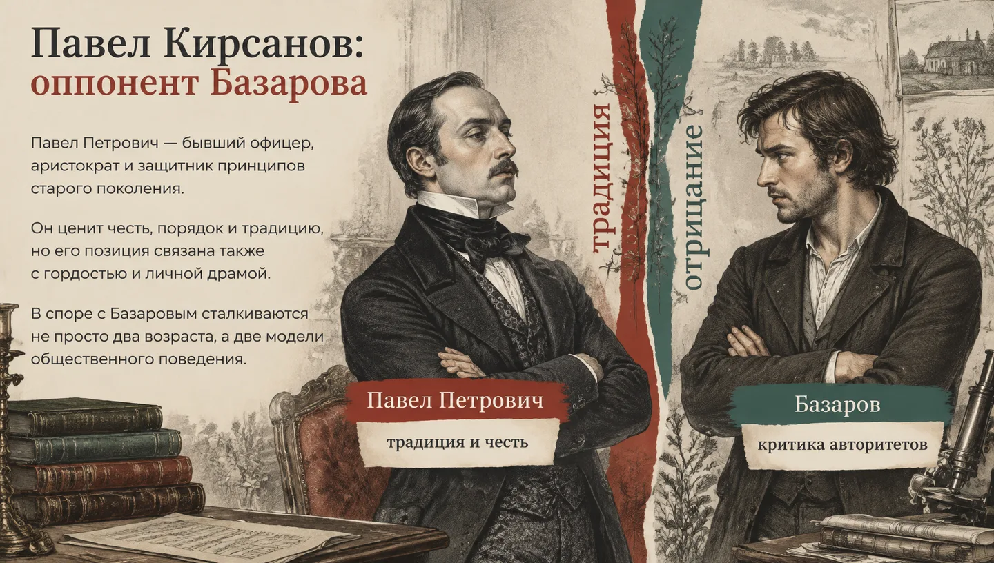 Павел Кирсанов: оппонент Базарова