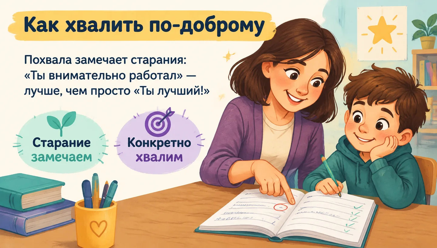Как хвалить по-доброму