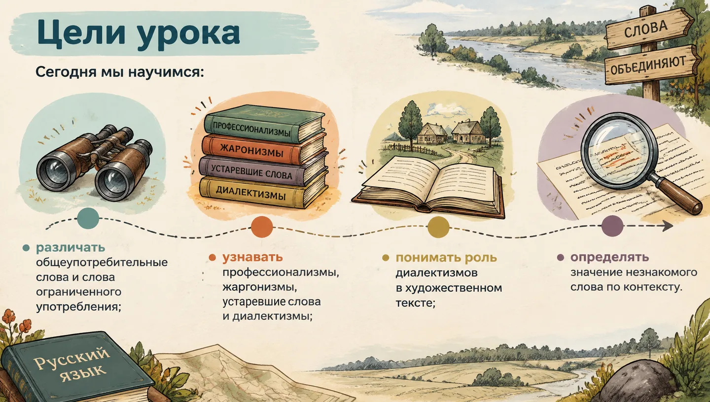 Цели урока