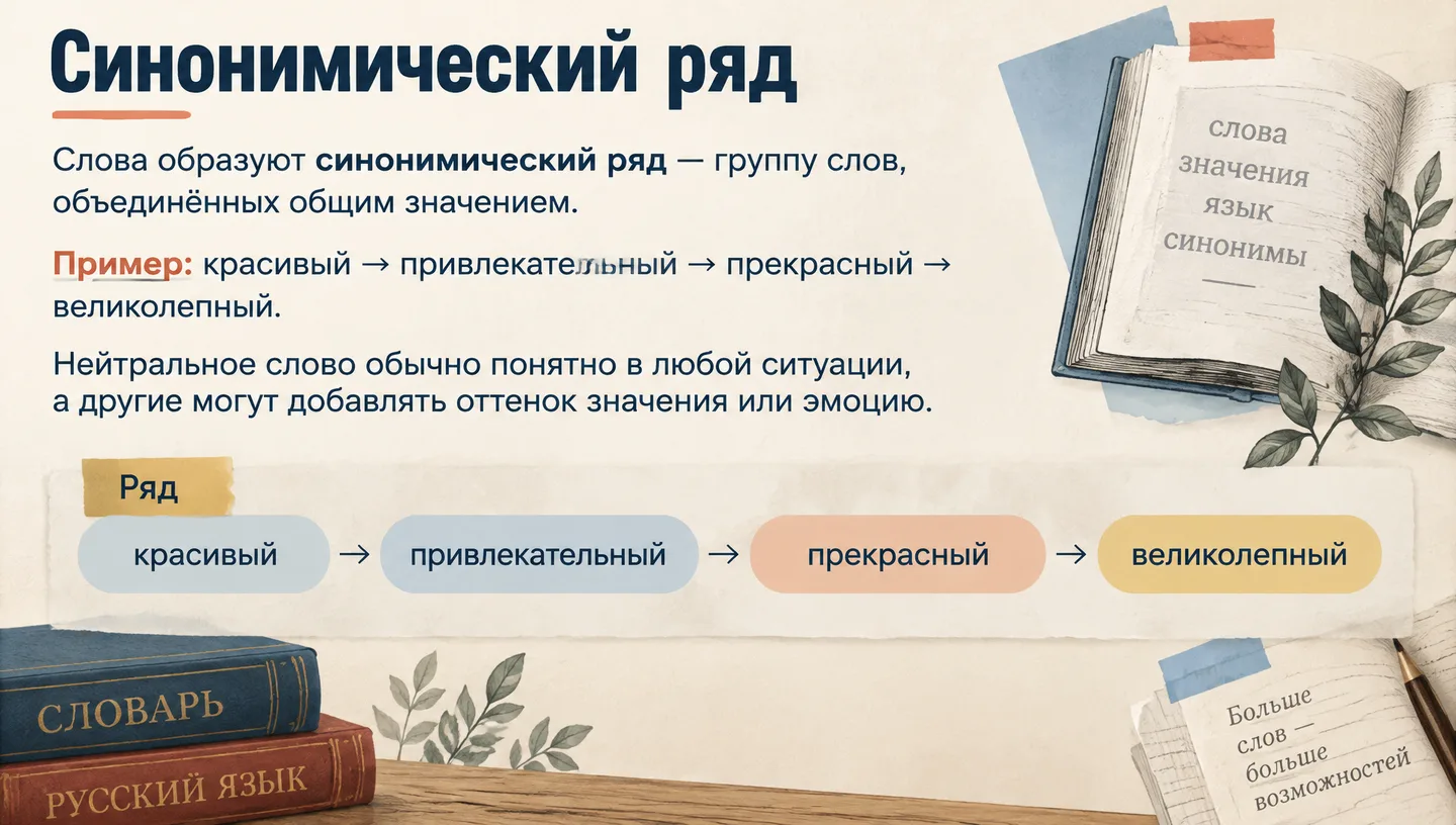 Синонимический ряд