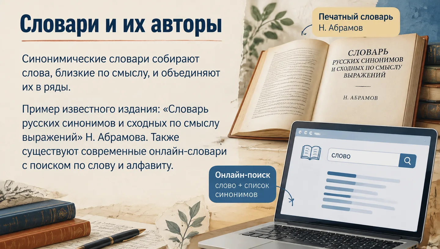 Словари и их авторы
