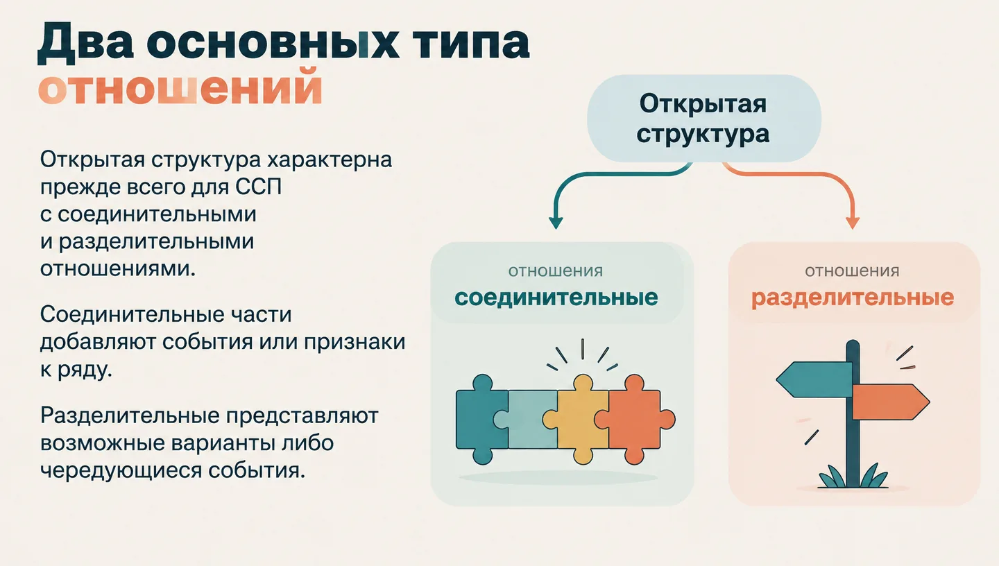 Два основных типа отношений