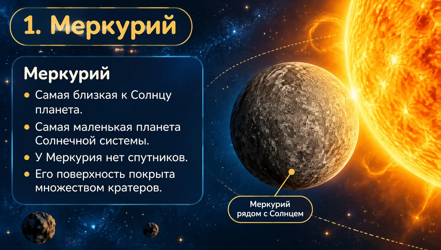 1. Меркурий