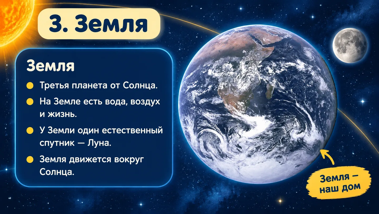 3. Земля