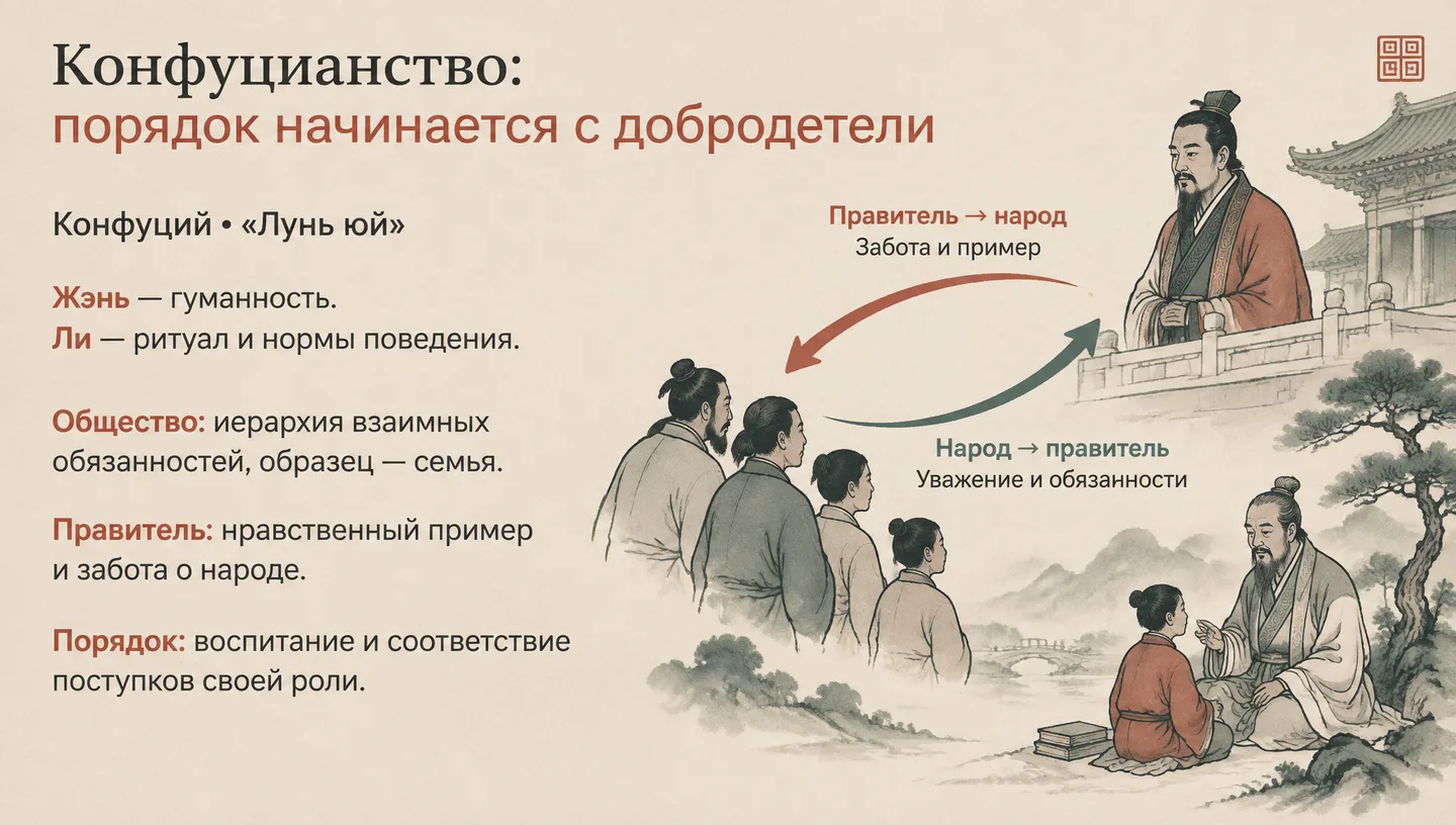 Конфуцианство: порядок начинается с добродетели