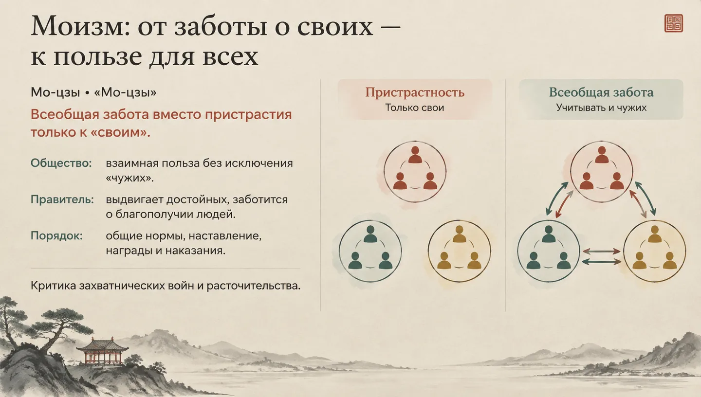 Моизм: от заботы о своих — к пользе для всех