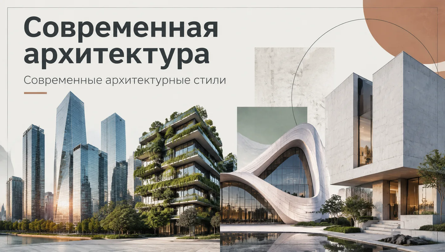 Первый слайд: Современная архитектура