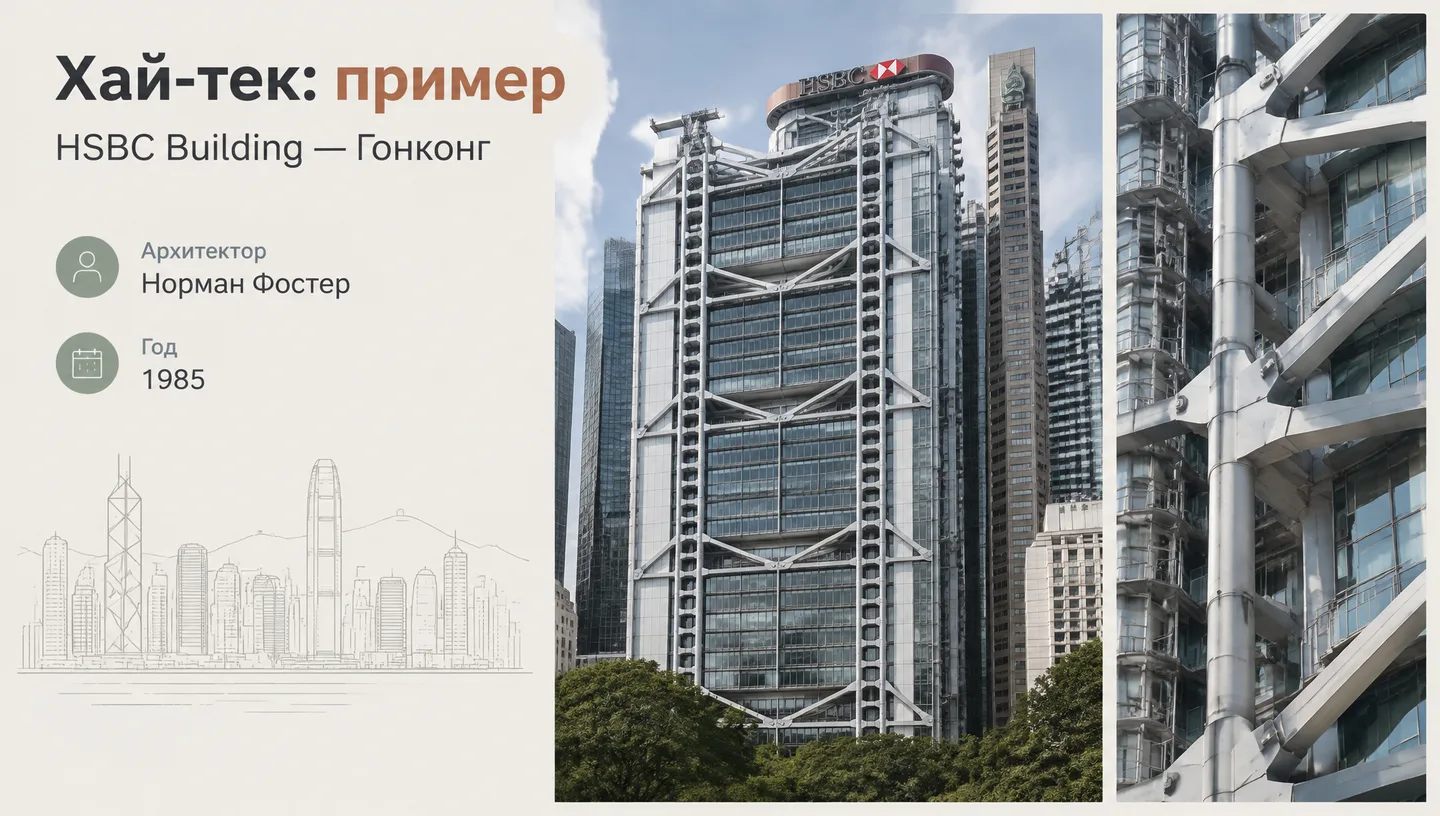 Хай-тек: пример
