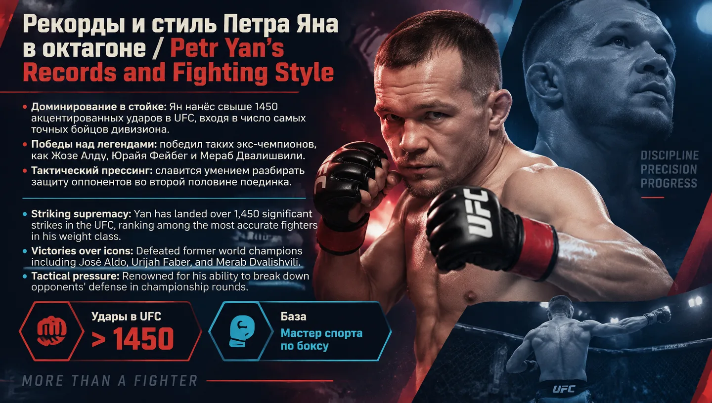 Рекорды и стиль Петра Яна в октагоне / Petr Yan’s Records and Fighting Style
