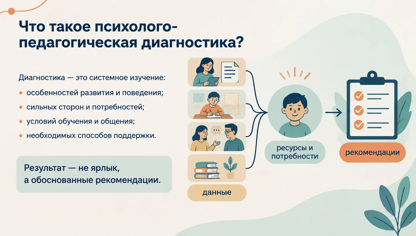 Что такое психолого-педагогическая диагностика?