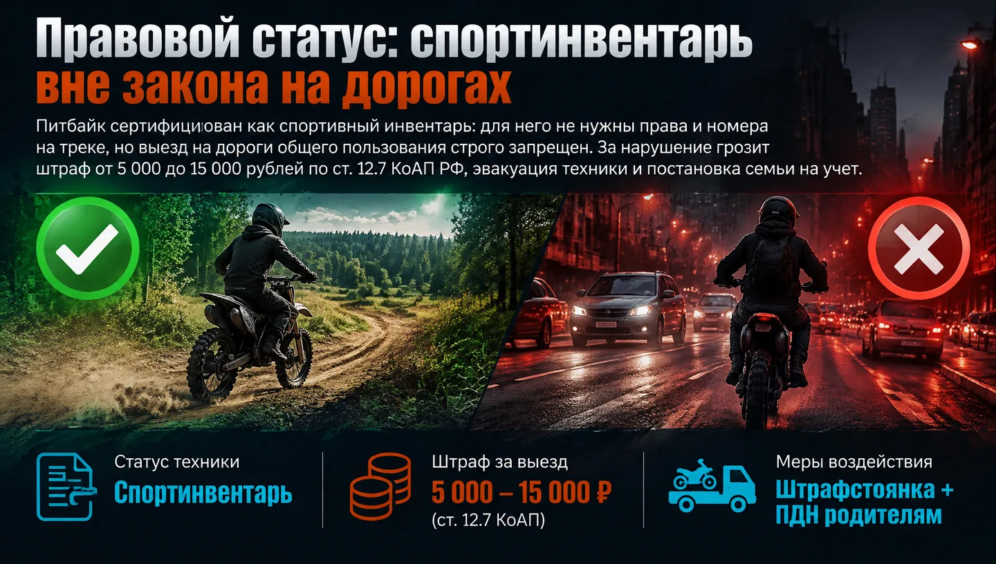 Правовой статус: спортинвентарь вне закона на дорогах