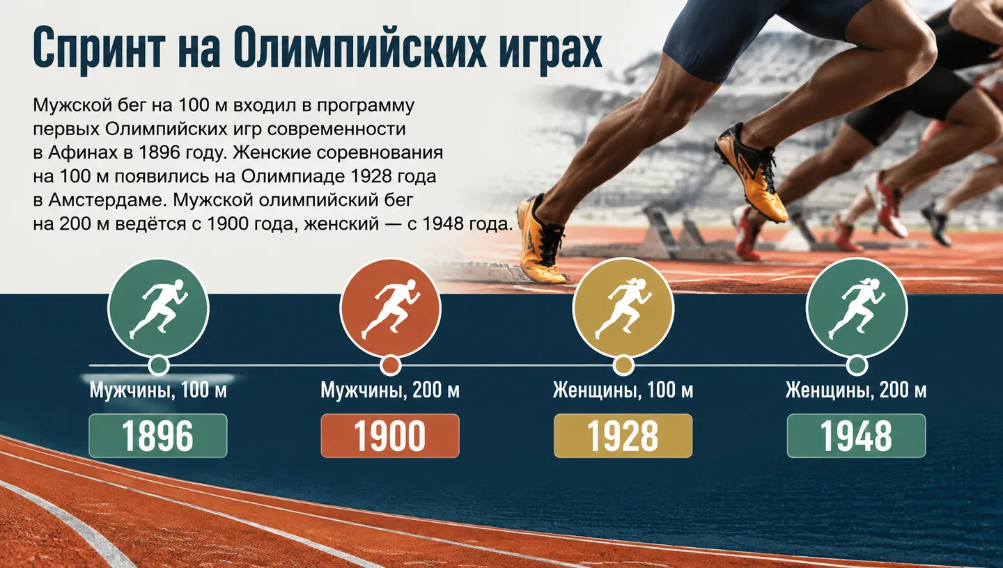 Спринт на Олимпийских играх