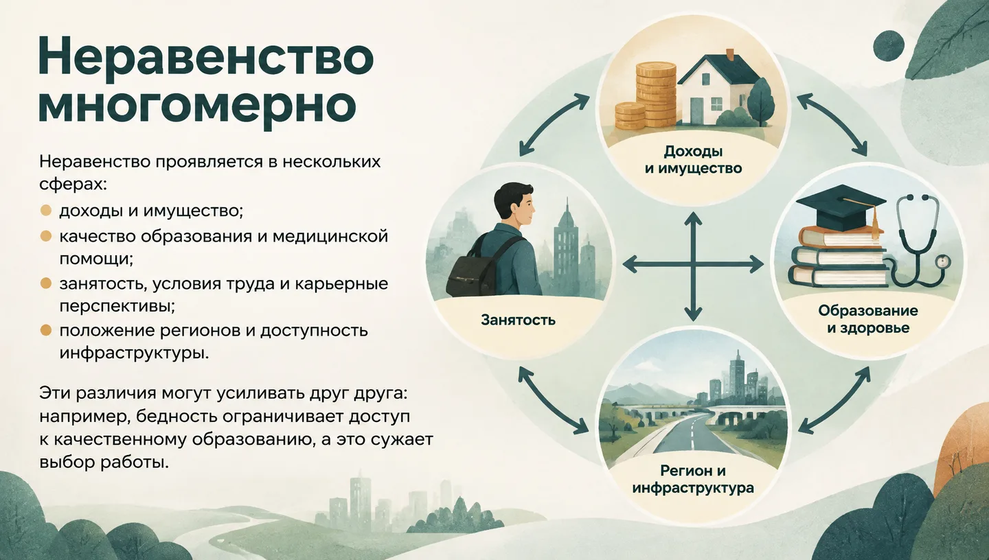 Неравенство многомерно