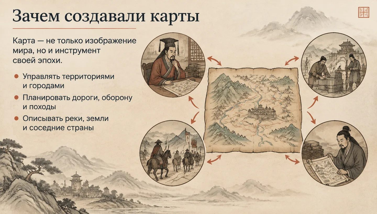 Зачем создавали карты