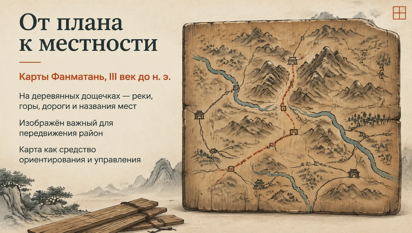 От плана к местности