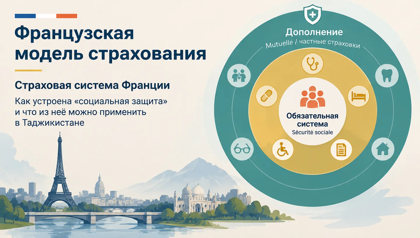 Первый слайд: Французская модель страхования
