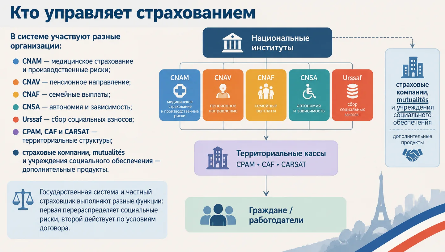 Кто управляет страхованием