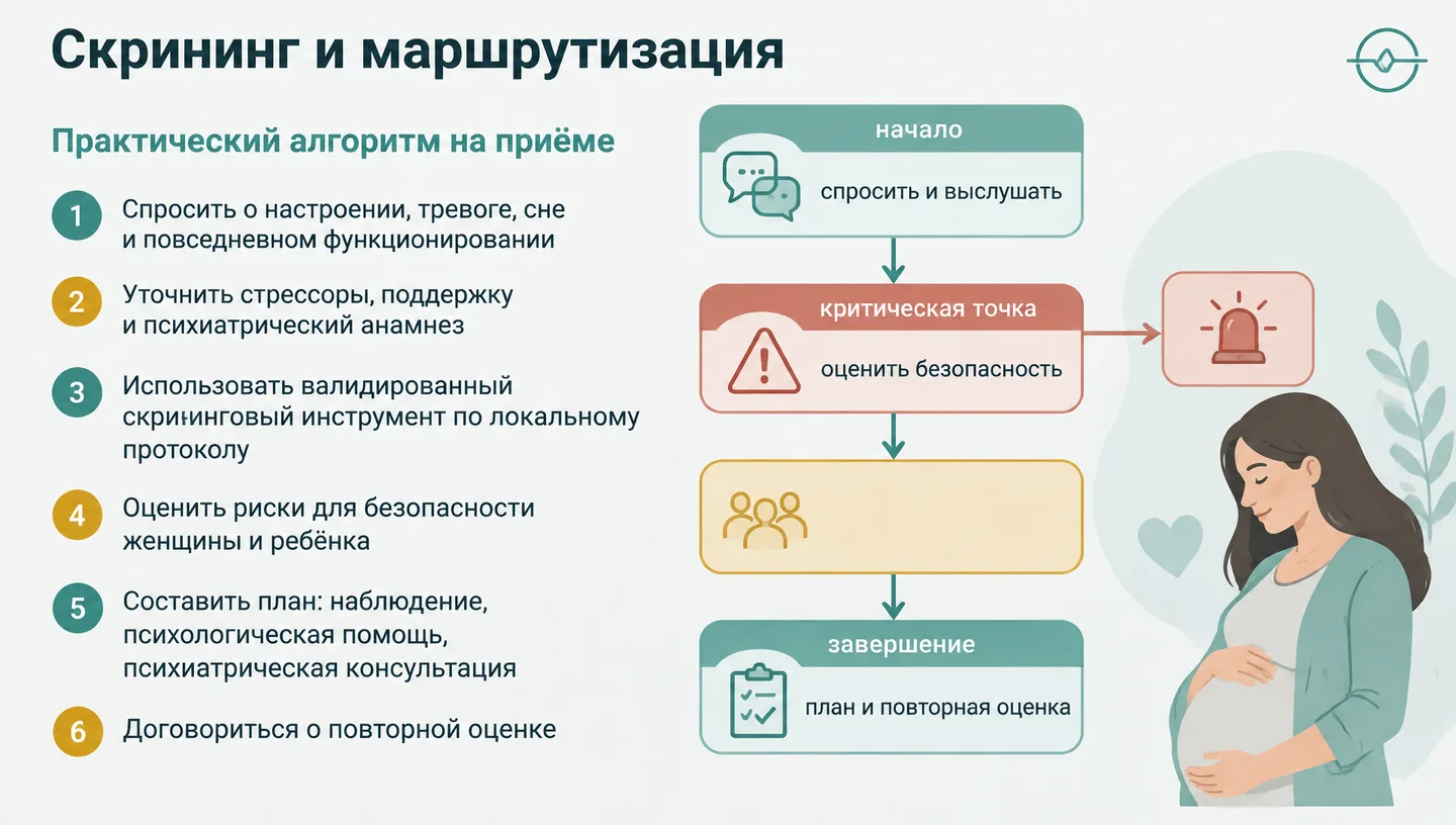 Скрининг и маршрутизация