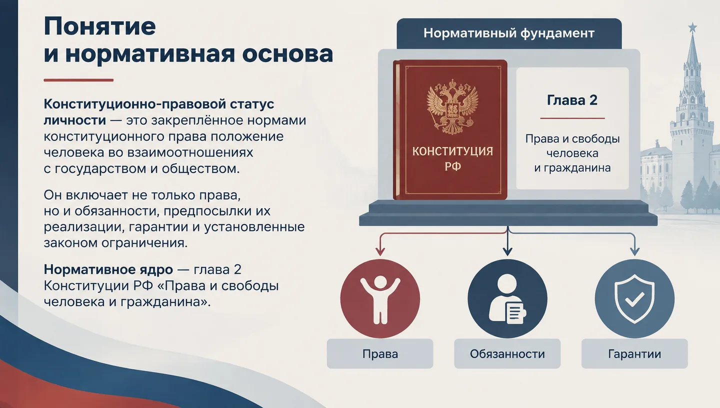 Понятие и нормативная основа