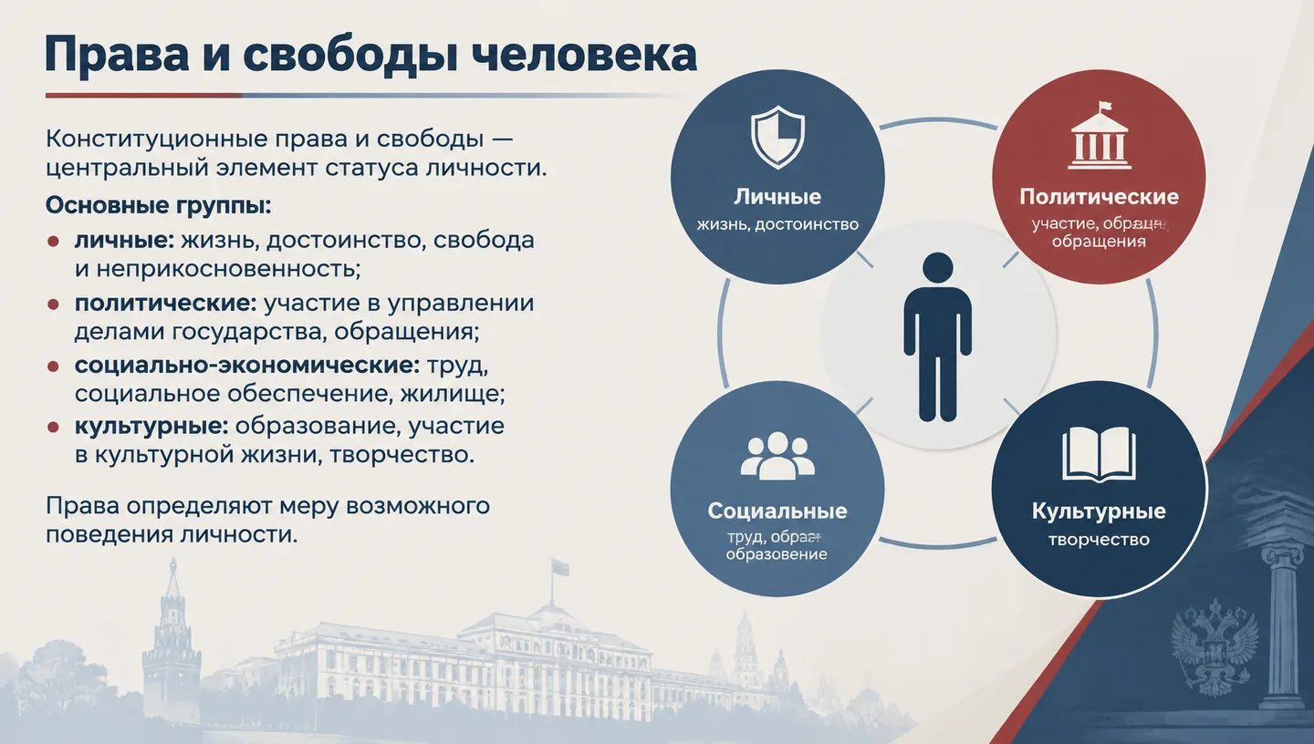Права и свободы человека