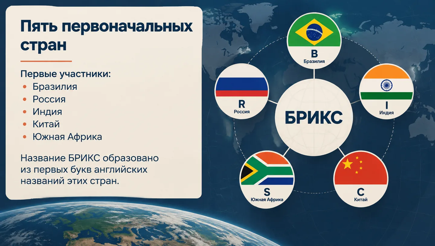 Пять первоначальных стран