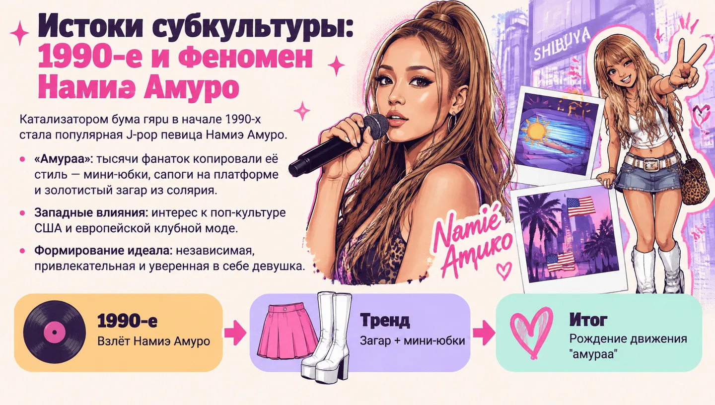 Истоки субкультуры: 1990-е и феномен Намиэ Амуро